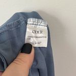 Cider  Wide Leg Pleated‎ Tailored Pants Blue Size Large Photo 6