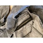 Anthropologie Alexia Magali Pascal Denim Carbon Mini Dress Ruffle belt accent 6 Black Photo 15