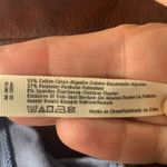 Free People  Easy Peasy Bodysuit in Denim Blue with Snaps Size Medium NWT Photo 9