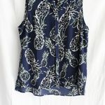 c&e | Pineapple Patterned Tank Top Blue Size XL Photo 2