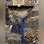 Jaase Anthropologie Boho Hippie Printed Babydoll Mini Dress Photo 1