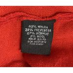 Catherine Malandrino New Popover Sweater Womens M Red Cut Out Long Sleeve $68 Photo 6