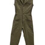 frame denim Frame Le Service Twill Jumpsuit In Militia Green Photo 2