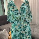 🌸AMTIOUS vacay summer dress ✨ Green Size M Photo 7