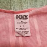 PINK - Victoria's Secret  With 5th & Ocean Pink Cropped Yankees Tank Top Size Large Photo 2