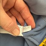 Tommy John Zen Waffle Hoodie, Size XL Blue Photo 9