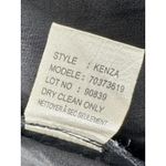 Theory "Kenza" Linen Blend Black V Neck Tie Waist Dress Size 6 EUC!!! Photo 5