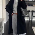 Alo Yoga Alo Black Trench Coat Photo 0