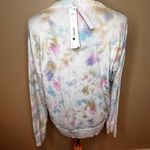 AQUA Bloomingdale's  Tie Dye Sweater Boho Size M Lightweight Vacation Sweater Photo 5