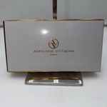 Adrienne Vittadini Studio Rose Gold Metallic Zip Around Wallet RFID Protection Pink Photo 1