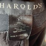 Vintage Harold's Blazer‎ Black Size 14 Photo 7