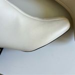 French Connection  Tess Cream and Snakeskin Booties Sz 7.5 Photo 8