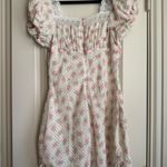 For Love & Lemons NWT Pink  "Maxine" Floral
Mini Dress Sz medium Photo 4
