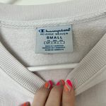 Champion White Cropped  Crew Neck Photo 1