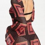 ASOS  DESIGN flare sleeve crochet mini dress Large Photo 1