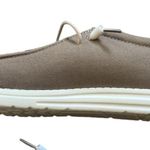 Hey Dude NWOT  Brown Tan Slip On Loafer Shoes with Leopard Accent Photo 3