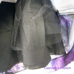 City Chic New! Hydrangea Fit & Flare Dress - black purple, women plus size 16 Photo 8