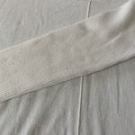 Lilly Pulitzer Ivory Martine Tassel Sweater ribbed sleeves and tassels Photo 5