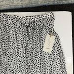 Joie  pleated maxi polka dot black and white skirt Photo 1