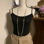 Paparazzi  Silver Contemporary Cadence Necklace Set Photo 2