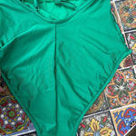Emerald Green Women's One Piece Swimsuit Size M Photo 2