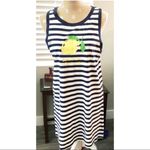 Kate Spade ✨3xHP✨striped jersey Sleeveless sleepshirt✨ Photo 2