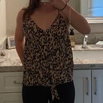 Cheetah Print Tank Top Multi Size M Photo 2