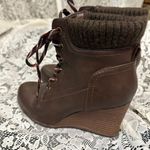 Nautica Brown  Wedge Bootie Photo 2