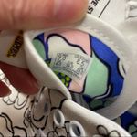 Vans NEW  Shoe Create UR Color Marker Floral Canvas Black White Sneaker Size 8.5 Photo 3