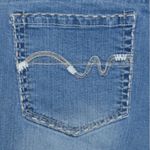 Long Elegant Legs Ladies Light Wash Flare Leg Blue Jeans Size 18 Tall Stretch De Photo 5