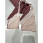 Athleta  Crop Leggings Colorblock High Rise‎ Athletic Pants Medium Photo 7