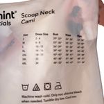 NWT Shapermit Scoop Neck Cami Off White Size Large Adjustable Straps Smoothing Photo 6