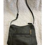 Stone Mountain Olive Green Leather Shoulder Bag with Zipper Pockets 10 X 6 VTG Photo 0