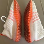 Omega Knit Walking‎ Shoes White Orange Size 38 Women’s 7.5 Photo 6