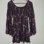 Shyanne  XS Bell Sleeve Dress Gypsy Dark Fairy Grunge Whimsigoth Witchy Photo 3