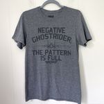 Negative Ghostrider Top Gun Grey 80s Movie Graphic Tee T Photo 0