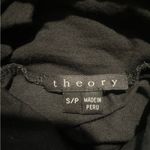 Theory  Black Short Sleeve Blouse Photo 1
