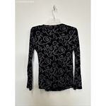 Notations  Black Womens blouse Black Twist stretch - Size S Photo 6