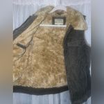Cabela's Cabela’s Corduroy Sherpa Trucker Vest Olive Chore Barn Ranch Utility Western Med Photo 1