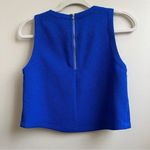 Sugar Lips Royal Blue textured crop top XS Photo 2