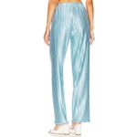 L’IDÉE NWT Le Salon Pant Summer Blue Pleated Satin Pants Size 8 Photo 2