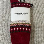 American Trench TWO pair of socks, Navy & Cotton Fair, size Women US6 Photo 2