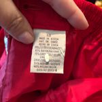 Elisabeth by Liz Claiborne red skirt set size 18 linen blend Holidag Photo 5