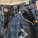 Miss Me Jeans Women Size 27x33 Low Rise Flare Y2K Distressed Ripped Denim Vintag Photo 10