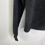 FILA Black Fleece Logo Front Long Sleeve Pullover Hoodie Women's Size Medium M Photo 1