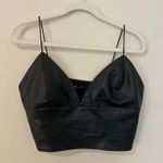 Versona leather crop top Photo 0