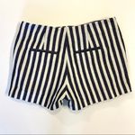 Banana Republic Like New  Linen-Cotton Blend Striped Shorts Photo 1