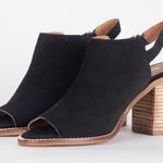 Barbour  Scarlett Black Suede Sandal Photo 0