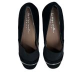 Bettye Muller Betty Muller Concept Women's Gobi Loafer Size 6.5 M Black Suede‎ With Pewter Photo 6