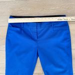 EXPRESS  Columnist Blue Dress Pants Mid Rise Royal Blue  Ankle Pant Size 10R Photo 8
